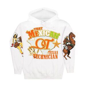 🌵 That Mexican OT “Texas Technician” Album Hoodie (White)
